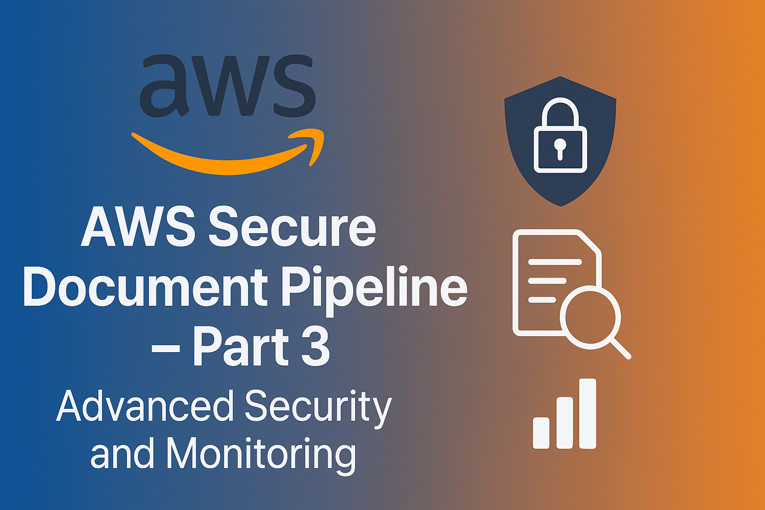 AWS Secure Document Pipeline - Part 3: Advanced Security and Monitoring