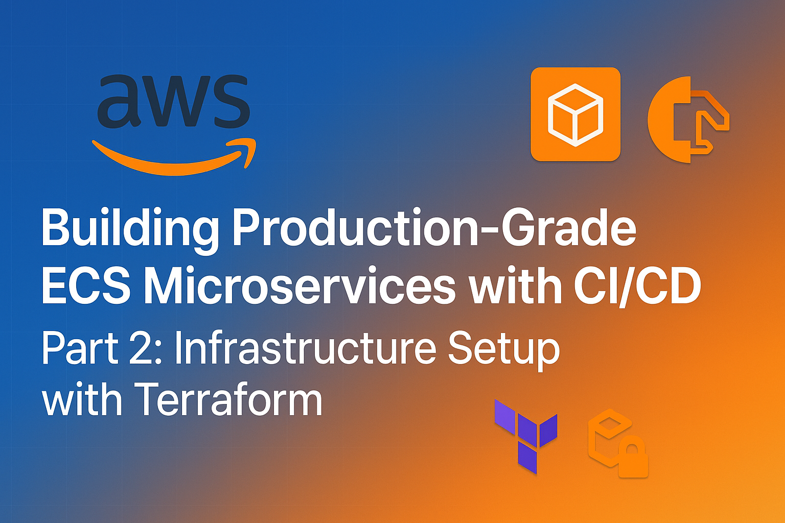 Building Production-Grade ECS Microservices with CI/CD - Part 2: Infrastructure Setup with Terraform